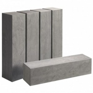 Siam bluestone palissade 12X12X50cm verzoet met facet A. van Elk BV